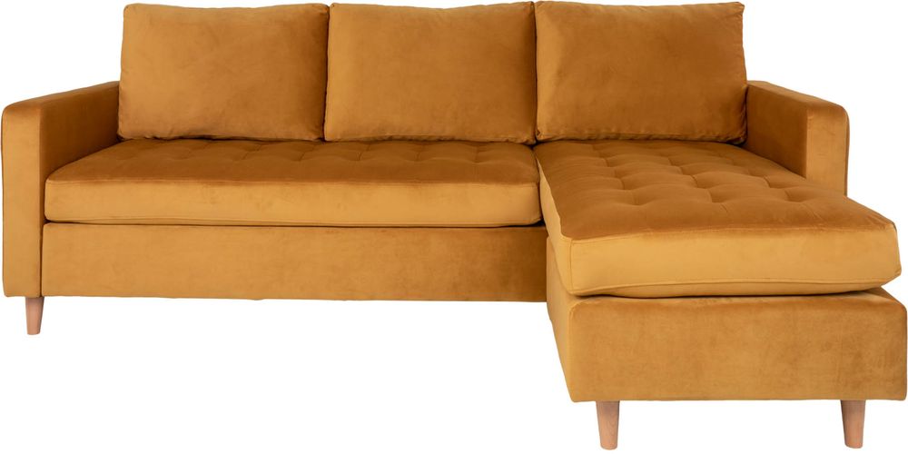 Firenze Divansoffa - Gul/bok