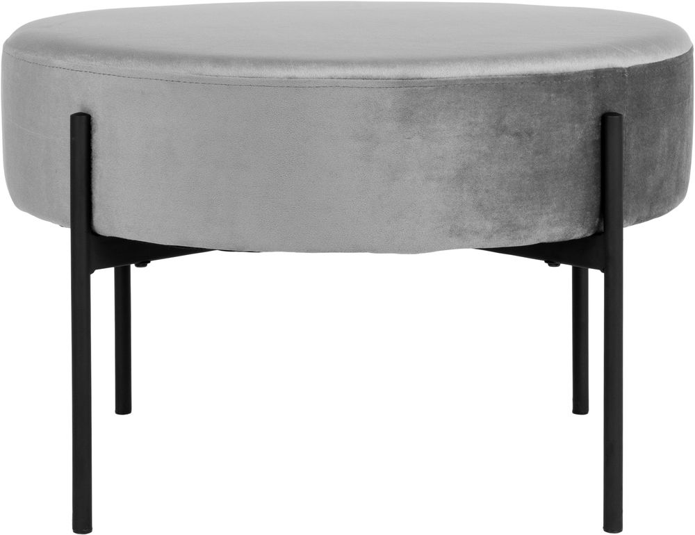 Amadora Sittpuff - Gr�/svart