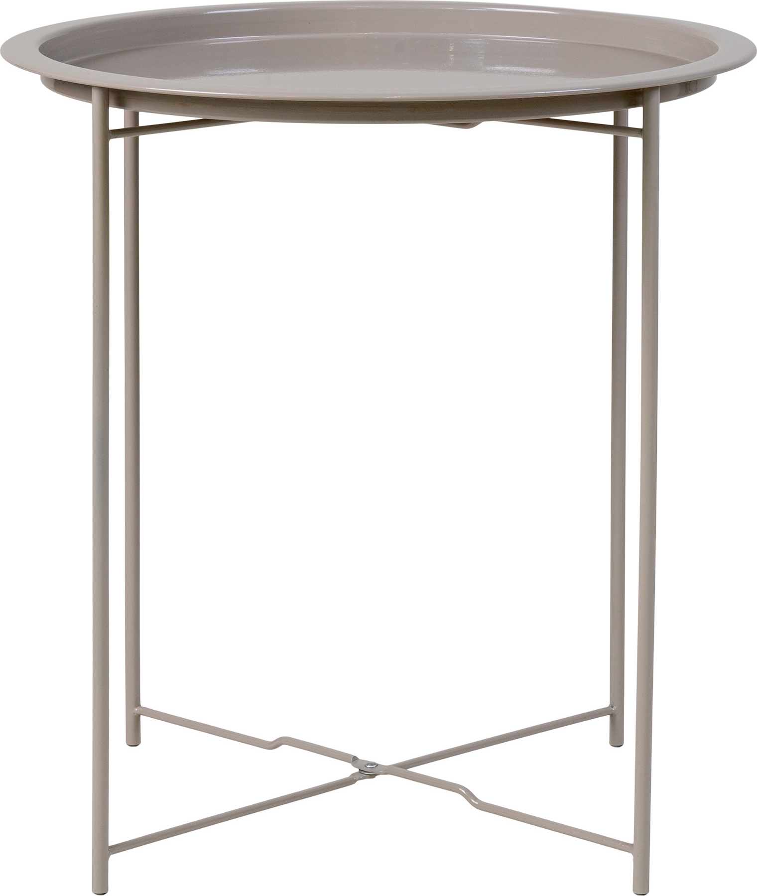 Bastia bijzettafel �47 cm - Grijs/beige