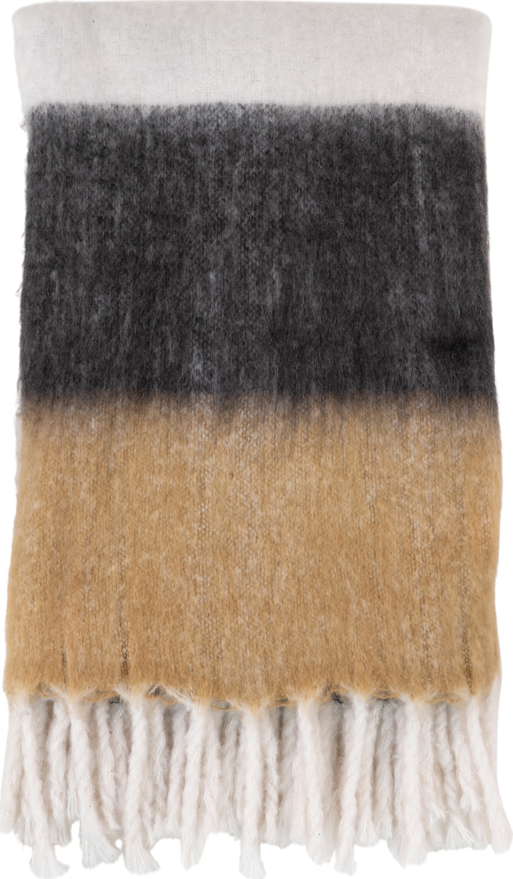 Sintra plaid - Zwart/bruin