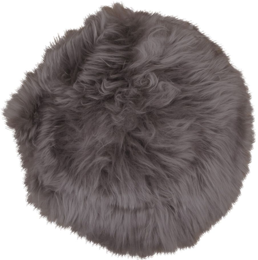 Lammskinn - Brun - Ø35 Lammskinn - Brun - Ø35