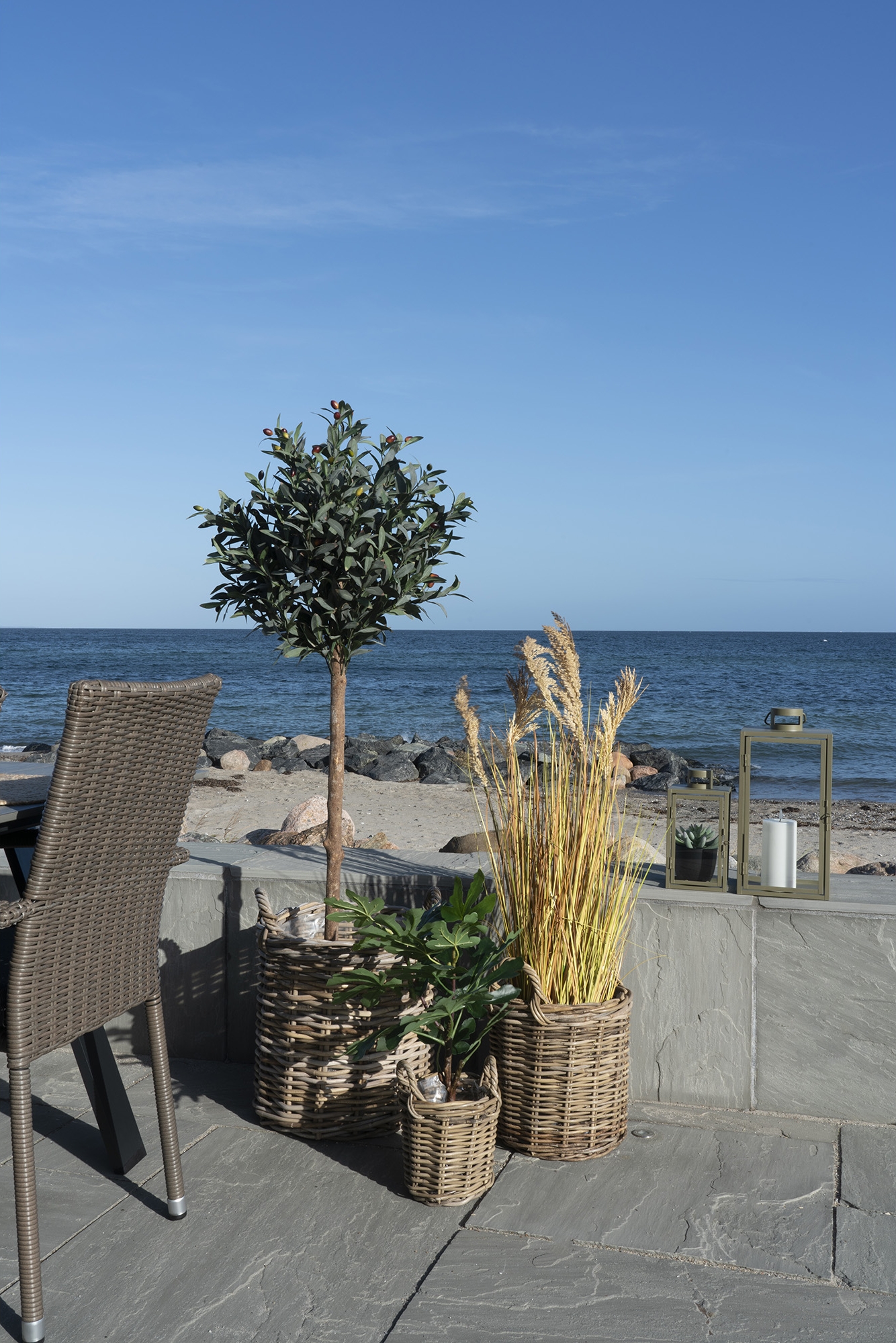 Sema mand set van 3 manden - Rotan Sema mand set van 3 manden - Rotan