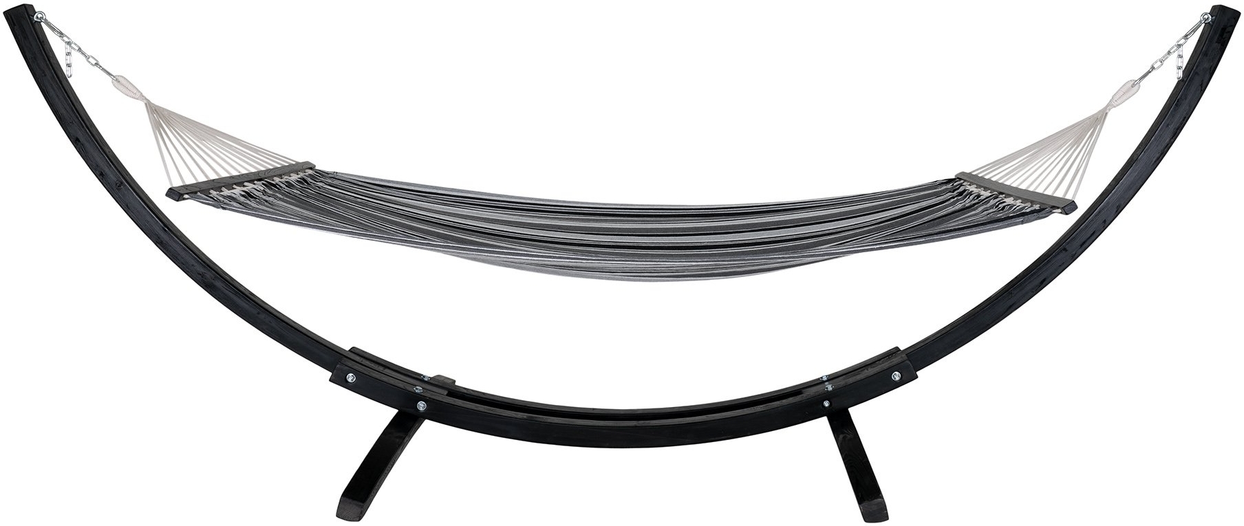 Tripoli hangmat - Grijs/Zwart Tripoli hangmat - Grijs/Zwart