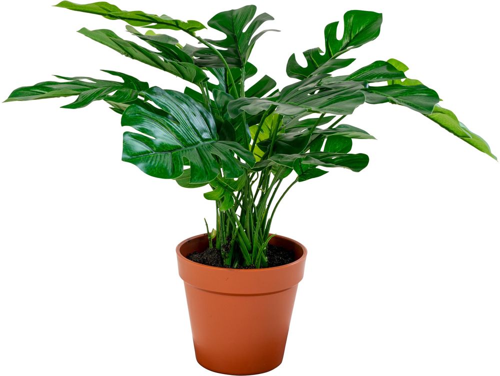Monstera konstblomma - 45 cm