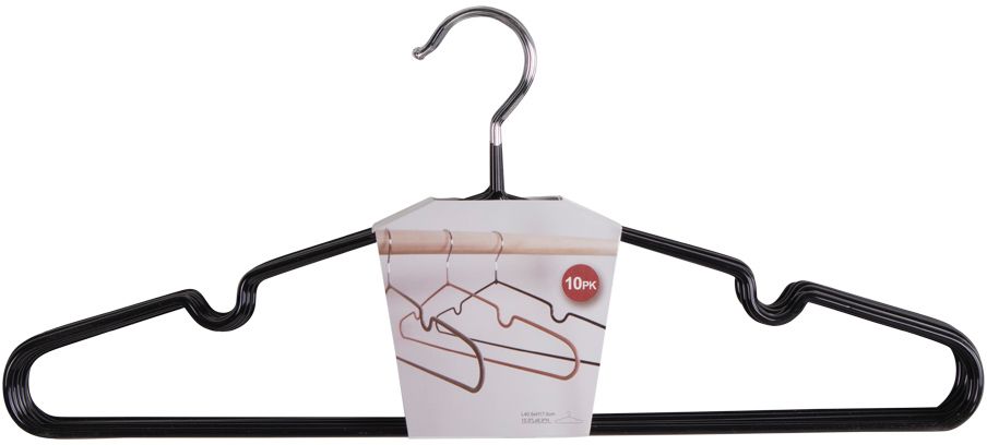 Massa 10-pack svarta galgar