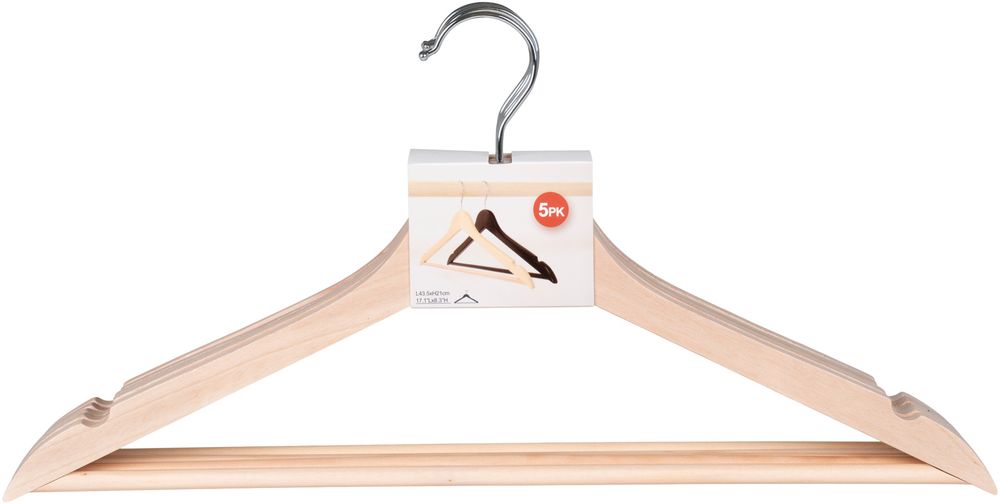 Dussa 5-pack galgar i natur Dussa 5-pack galgar i natur