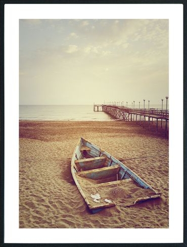 Posterworld - Motiv Sandy beach - 70x100 cm