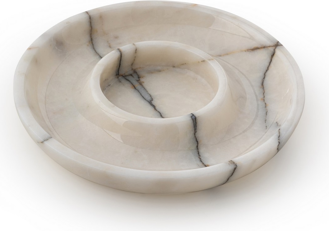 Badrumsbricka i vit marmor fr�n Sicilien