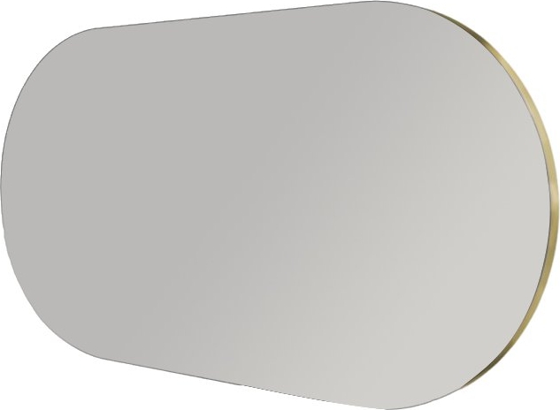 Riors spegel - M�rkgr�/guld