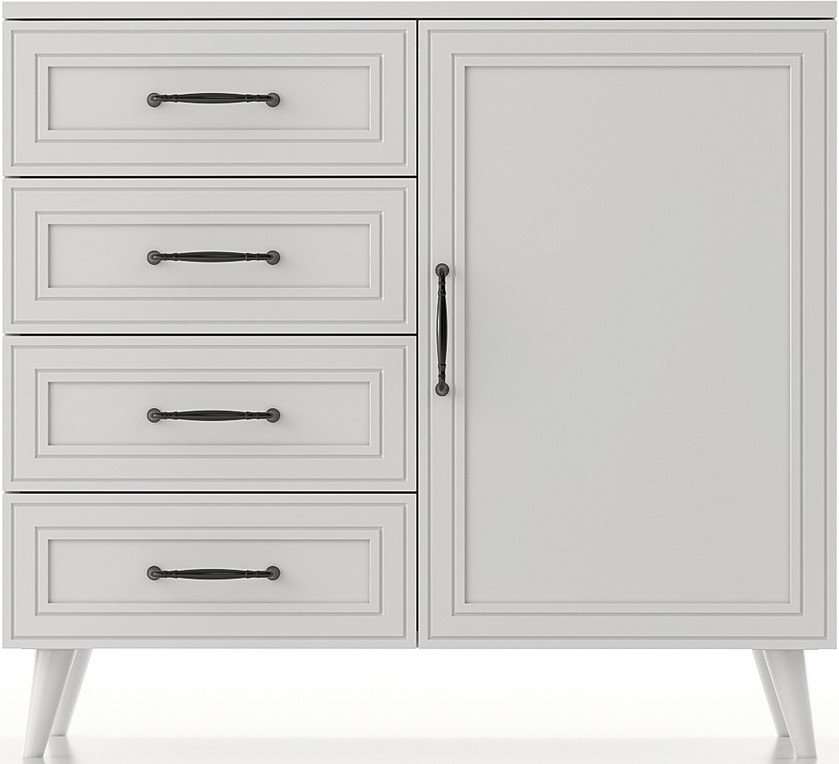 Henna ladekast - Wit