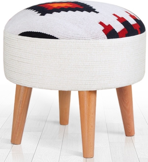 Boerderij Poef - Veelkleurig Boerderij Poef - Veelkleurig