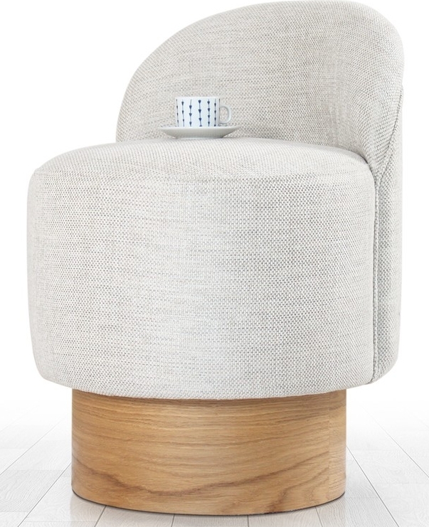 Barren sittpuff - Ljusgr�