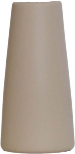 Conische vaas - Beige