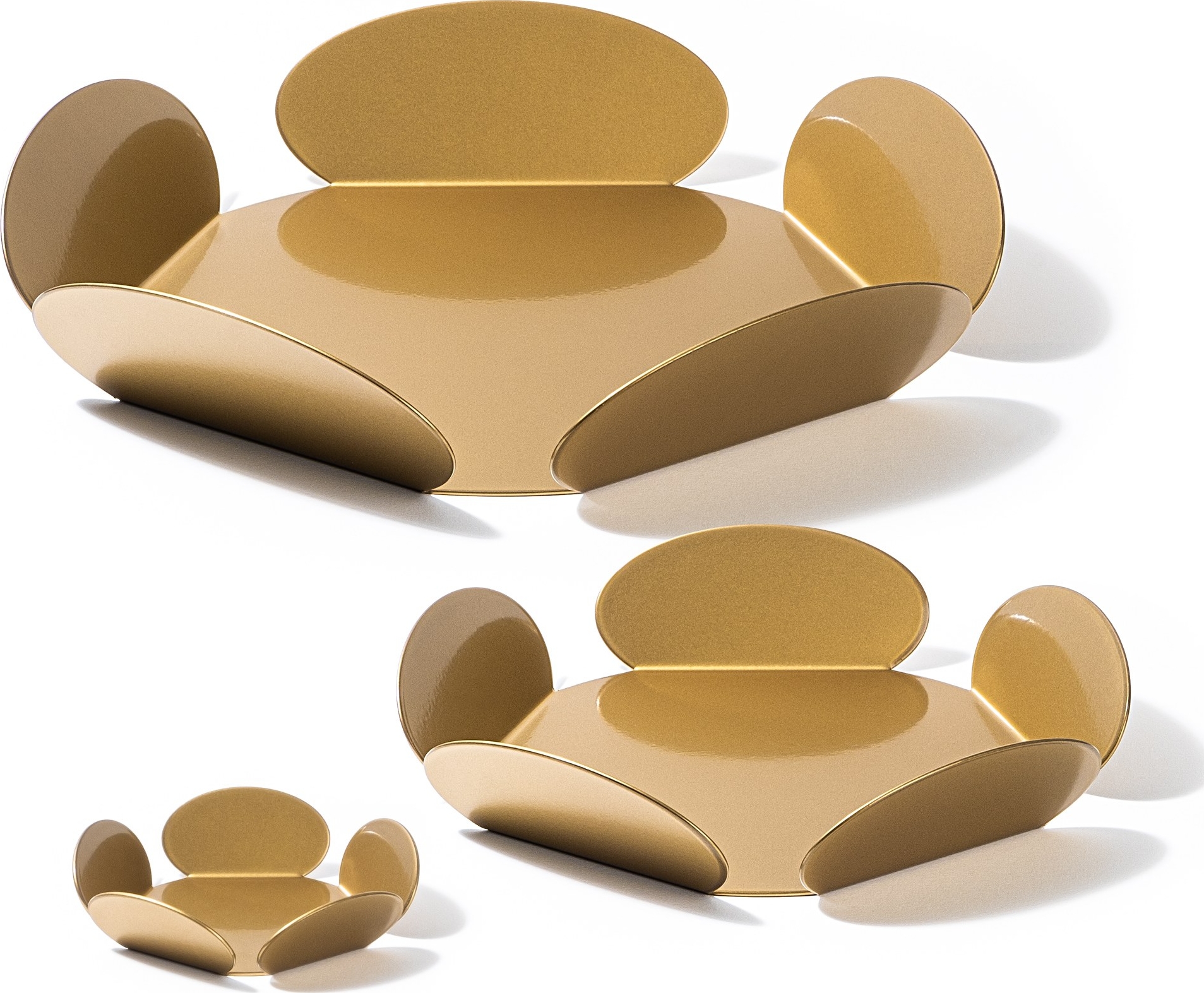 Rhodes decoratieve schaal - Goud