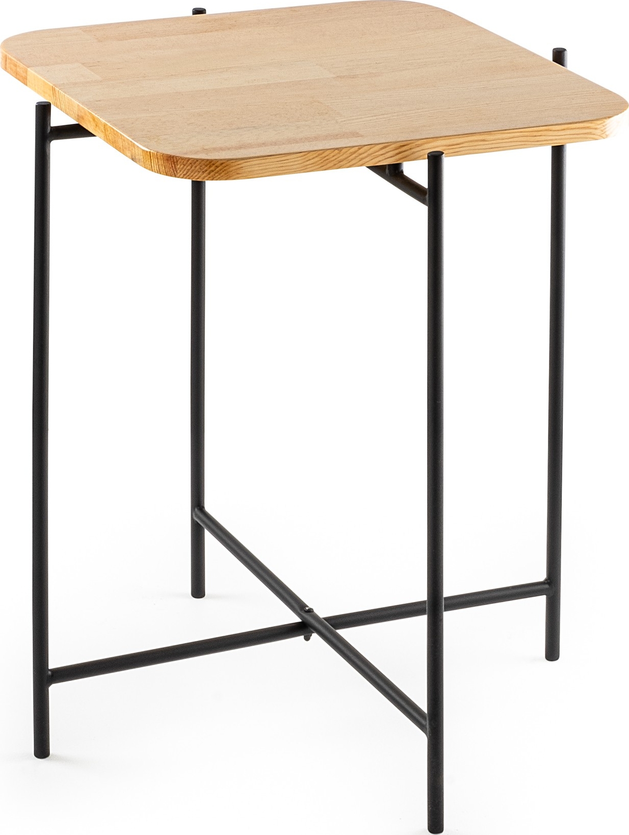 Vela 5 bijzettafel - Zwart/beige Vela 5 bijzettafel - Zwart/beige