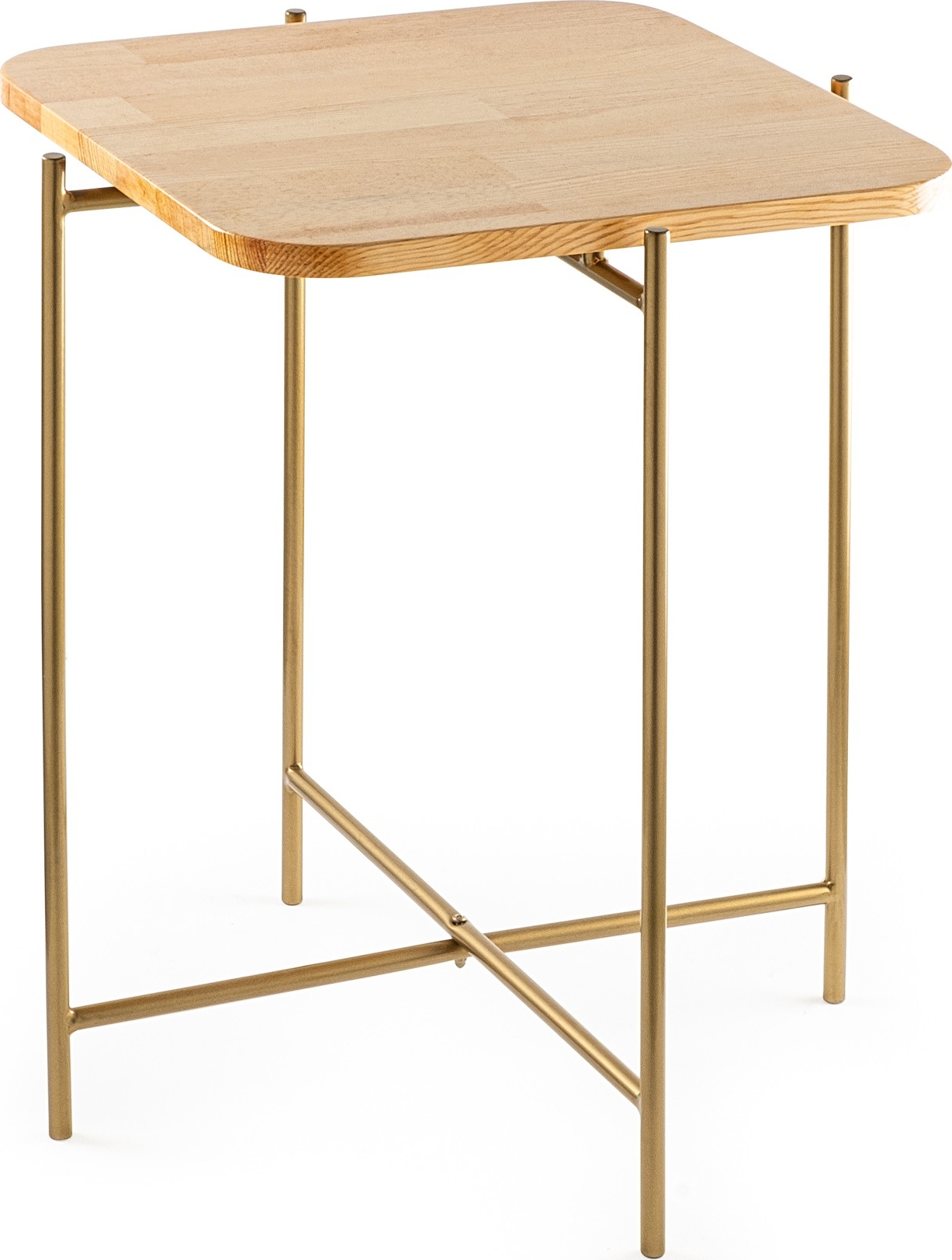 Vela 5 bijzettafel - Goud/beige