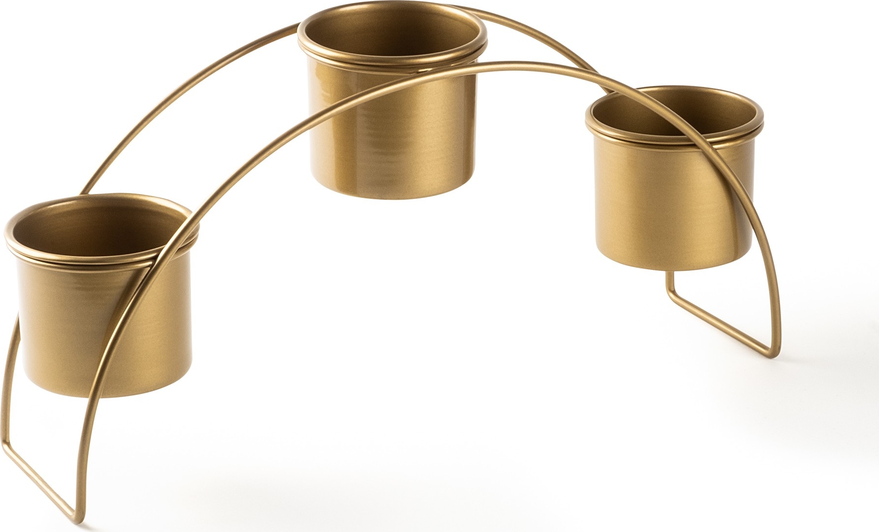 Plato 12 voorraadpotten - Goud Plato 12 voorraadpotten - Goud