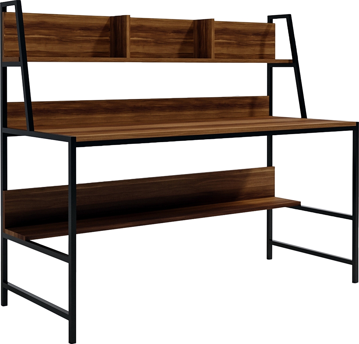 Ceren skrivbord 140 x 60 cm - Valn�t