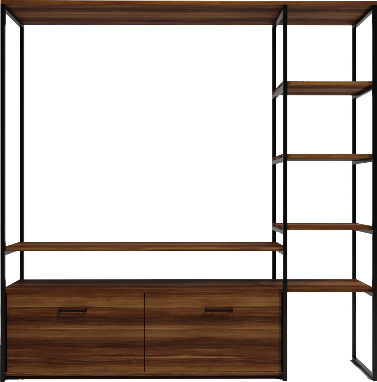 Ningo TV-standaard - Walnoot Ningo TV-standaard - Walnoot