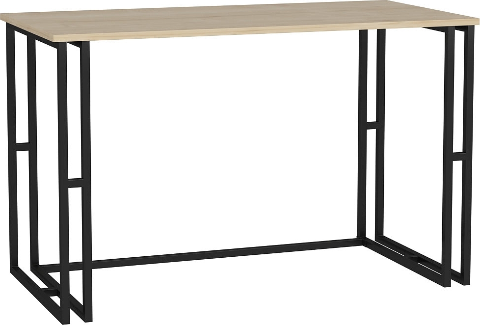 Kane skrivbord 120 x 60 cm - Svart/ek