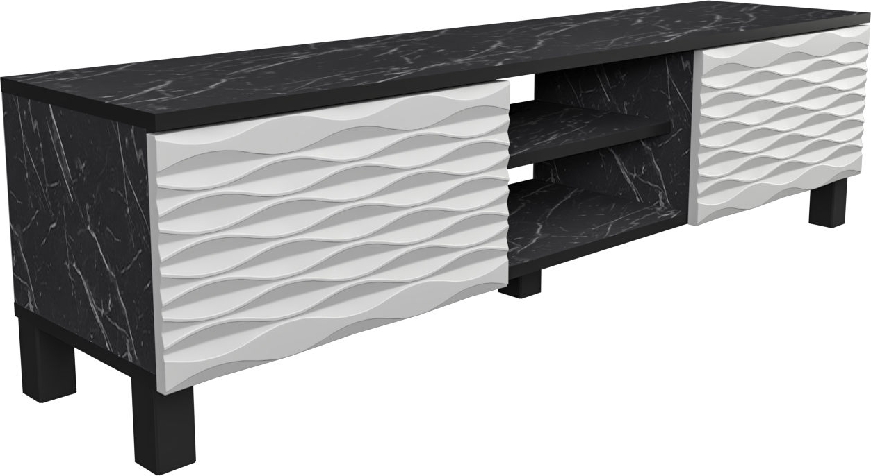 Mediabank Linda - Zwart/wit Mediabank Linda - Zwart/wit