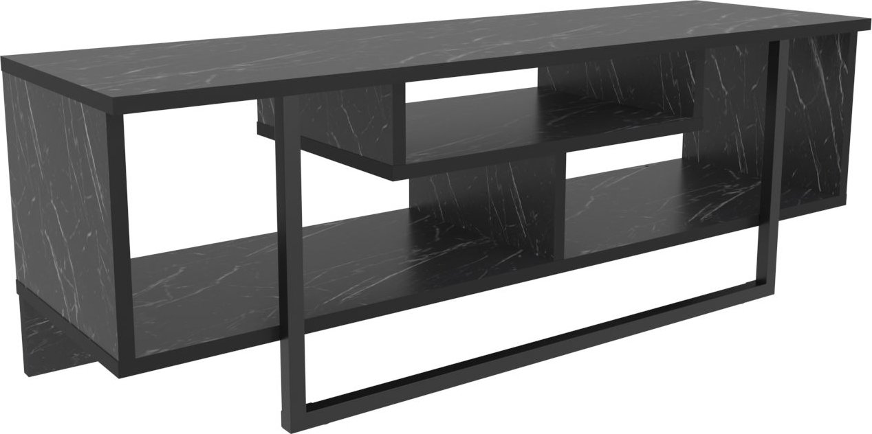 Asal mediabank 120 cm - Zwart Asal mediabank 120 cm - Zwart