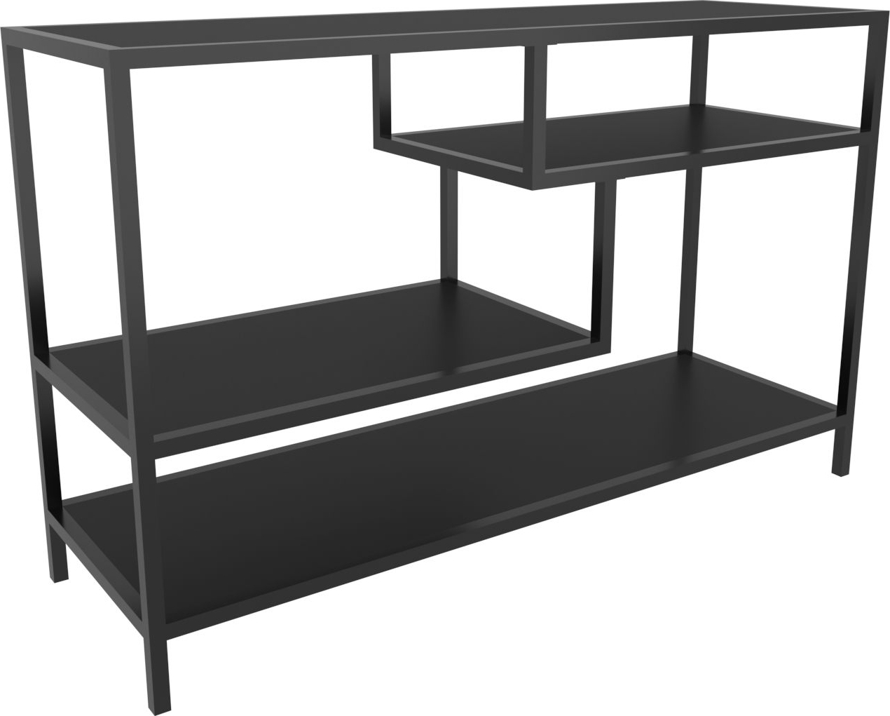 Robbins mediabank - Antraciet/zwart