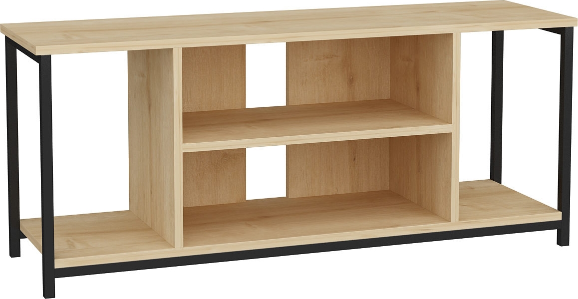 Rinaldo mediabank - Zwart/eiken