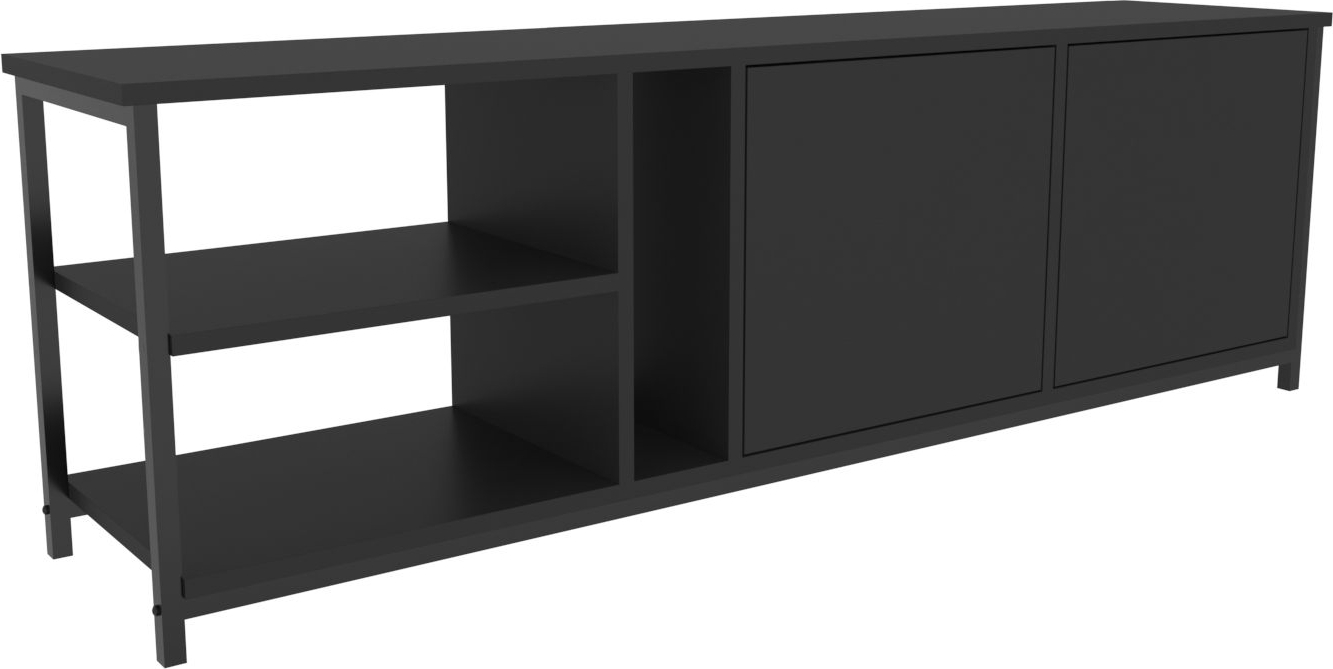 Primrose TV-b�nk - Svart/antracit