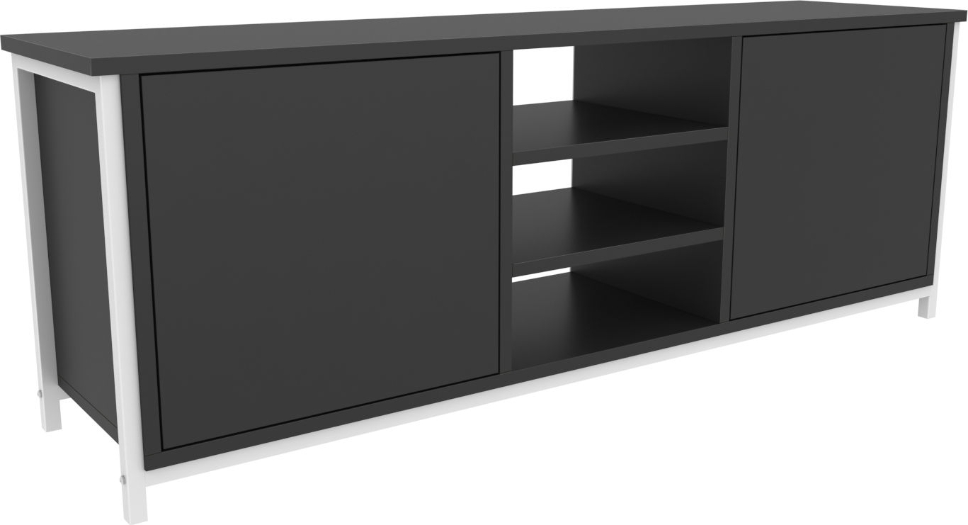 Otis mediabank - Wit/antraciet Otis mediabank - Wit/antraciet