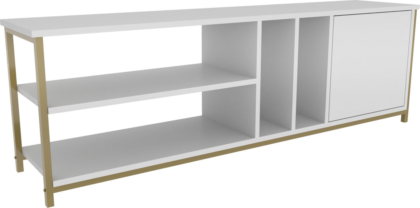 Oneida mediabank - Goud/wit