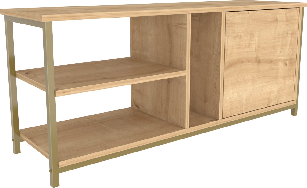 Neola mediabank - Goud/eiken