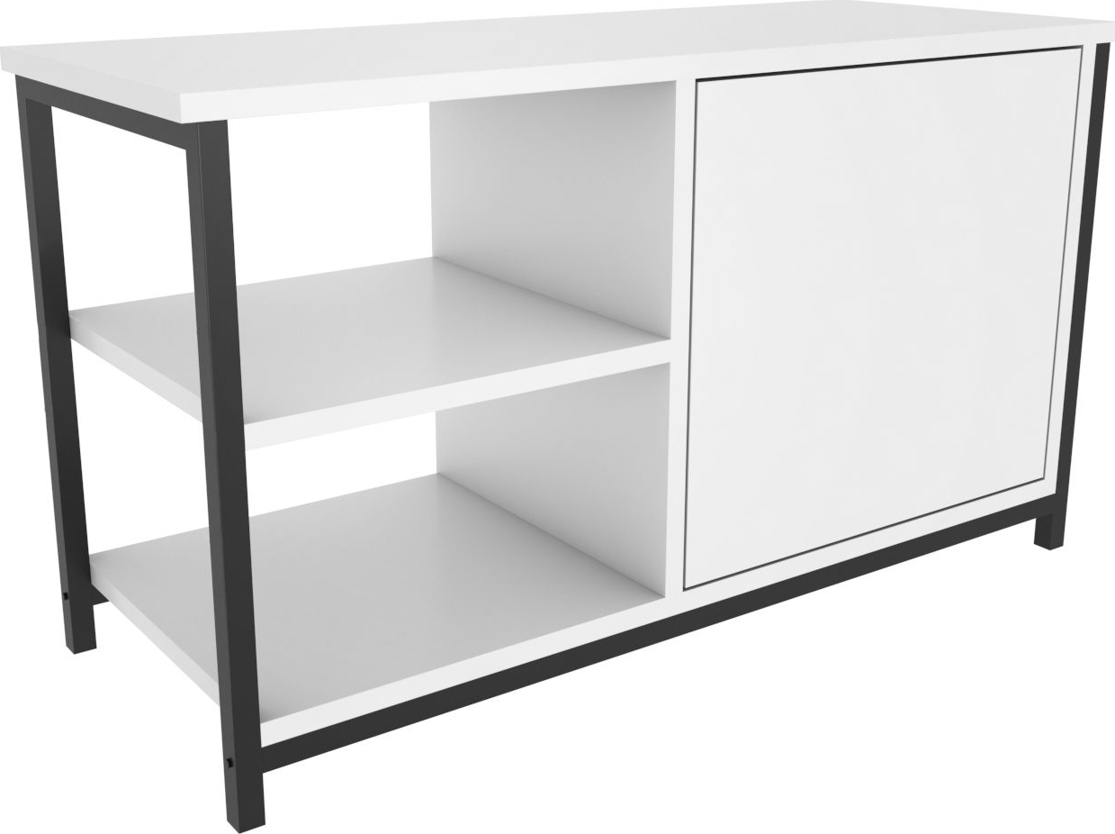 Muskegon TV-b�nk - Svart/vit