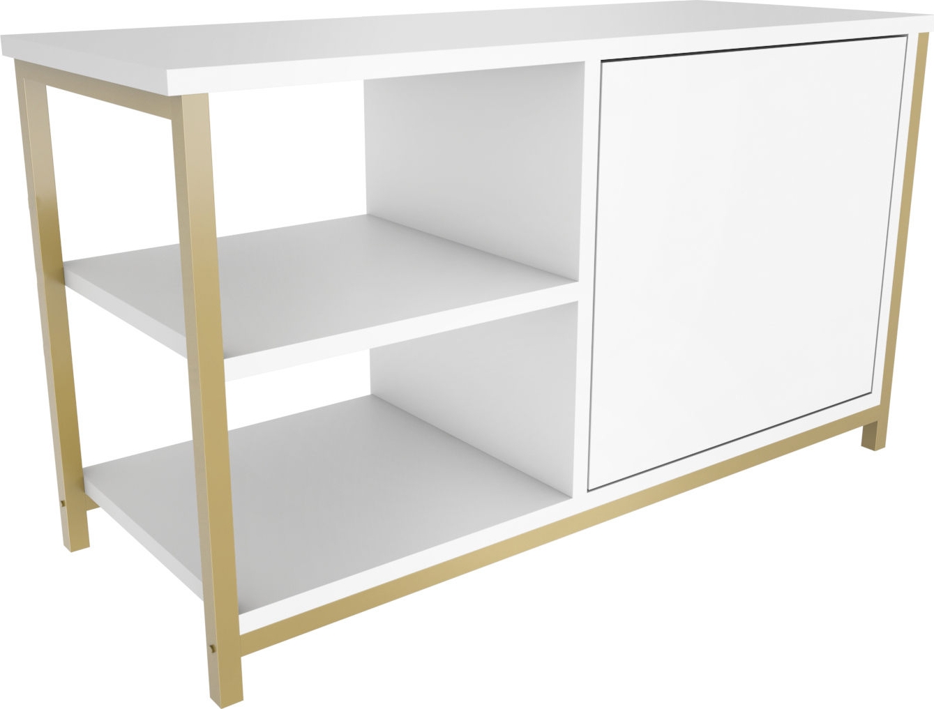 Muskegon mediabank - Goud/wit