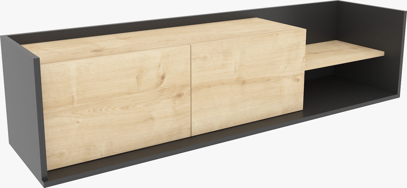 Krog TV-b�nk - Antracit/ek