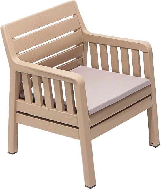 Lara lounge fauteuil - Cappuccino Lara lounge fauteuil - Cappuccino