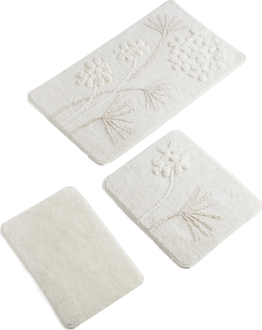 Orkide badrumsmatta - Ecru