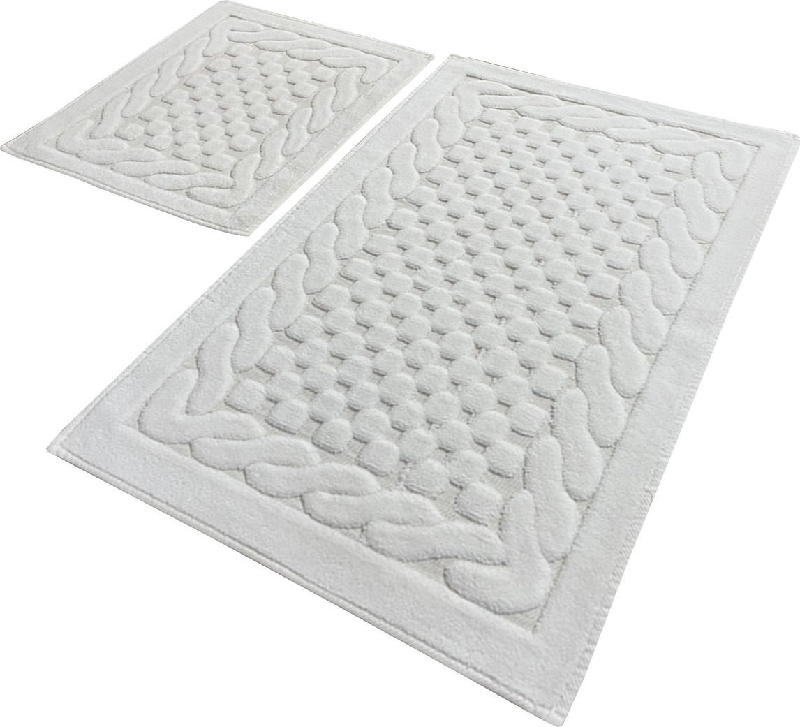 Bambi badrumsmatta - Ecru