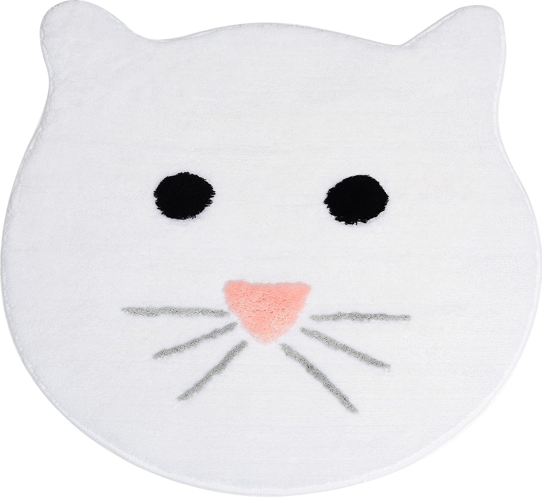 Kattenbadmat - Wit