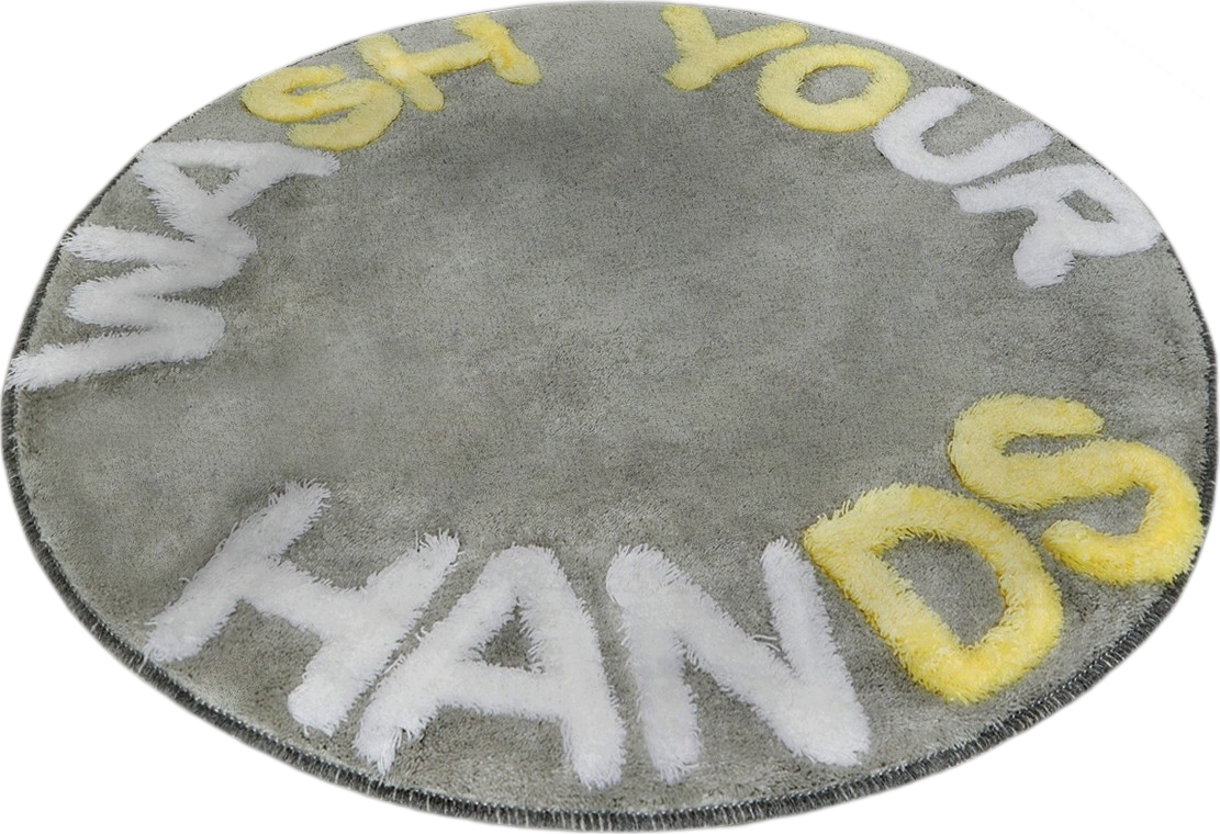 Wash badkamertapijt - Grijs