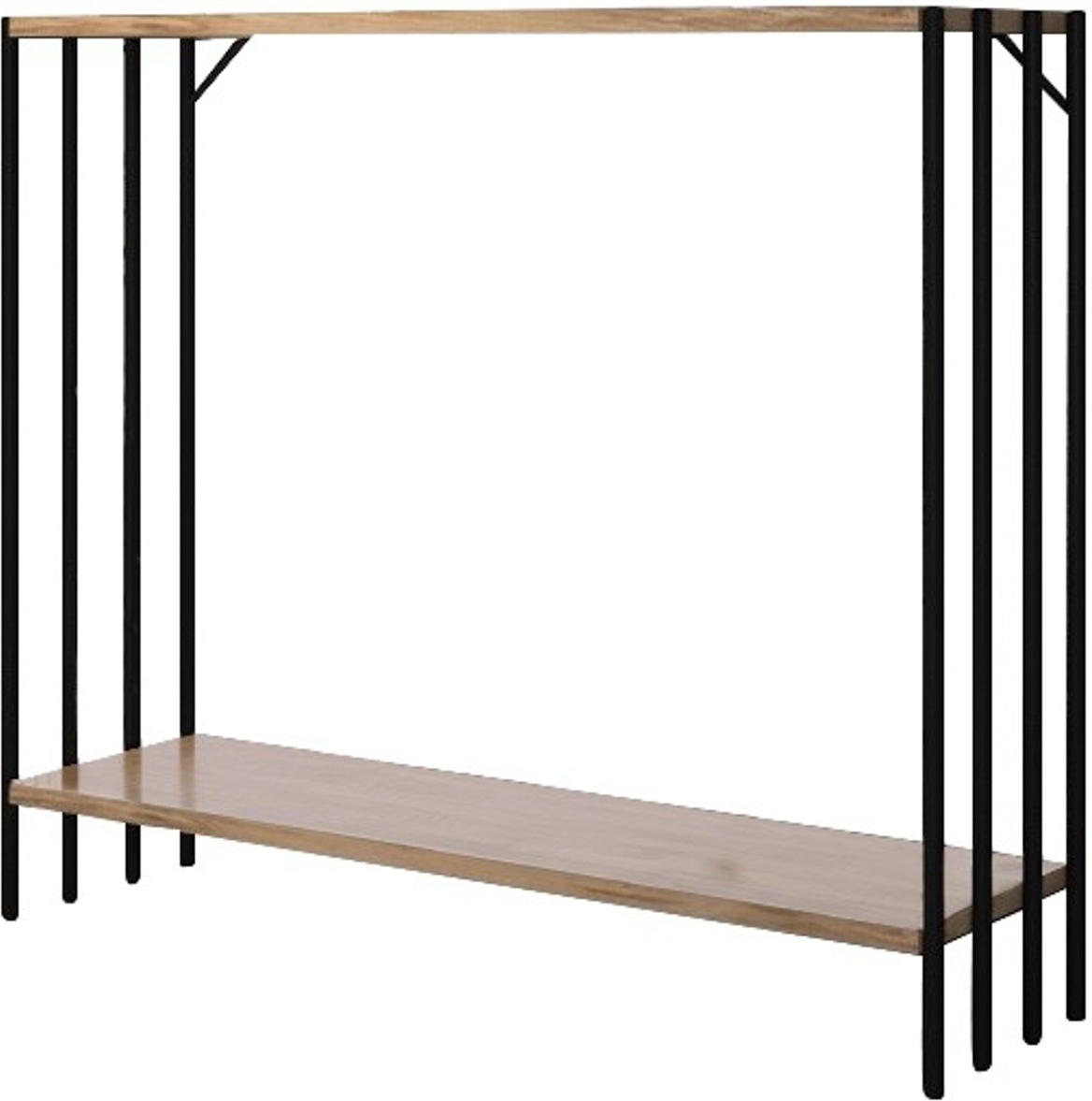 Verona salontafel - Zwart/grenen