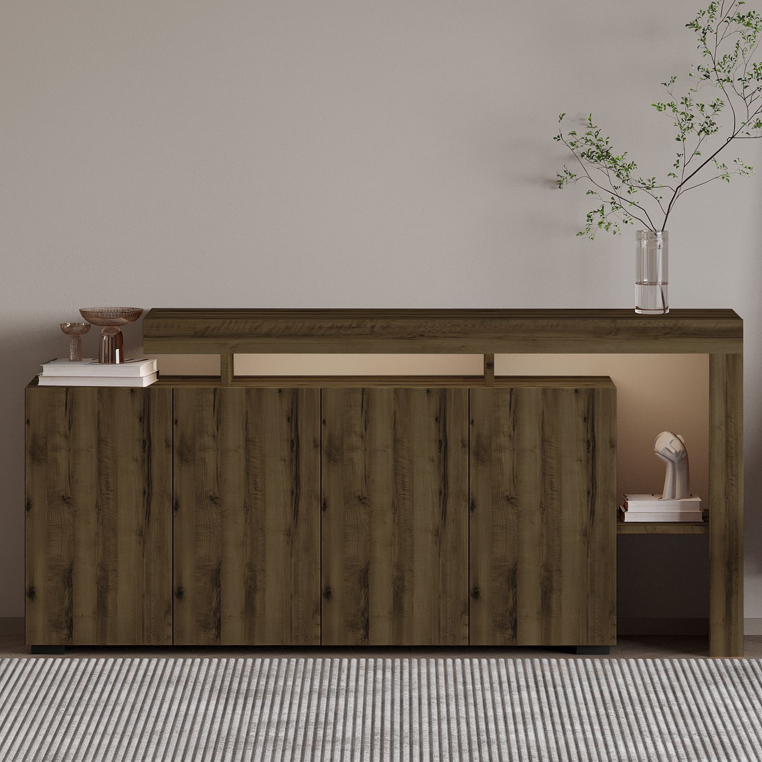 Sideboard Bellan 170 cm - Antik Valn�t