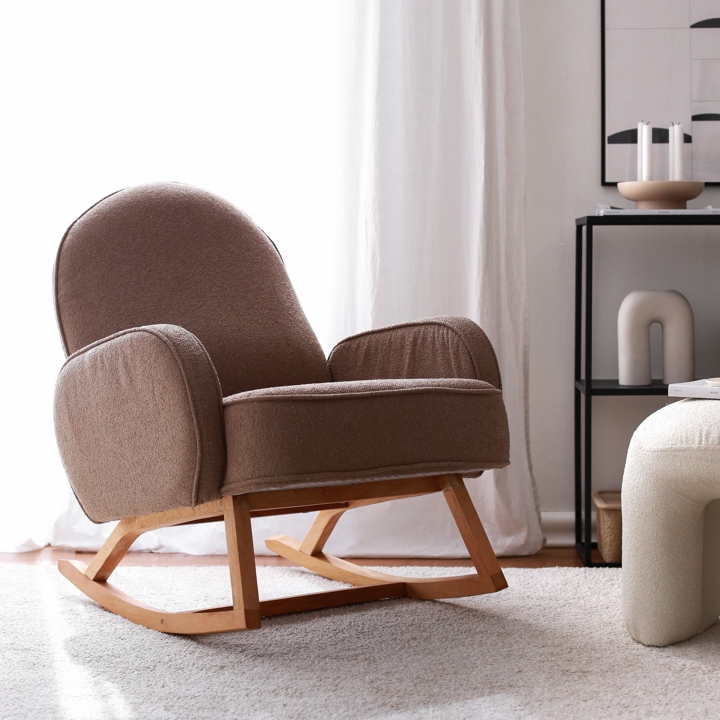 Yoko fauteuil - Bruin