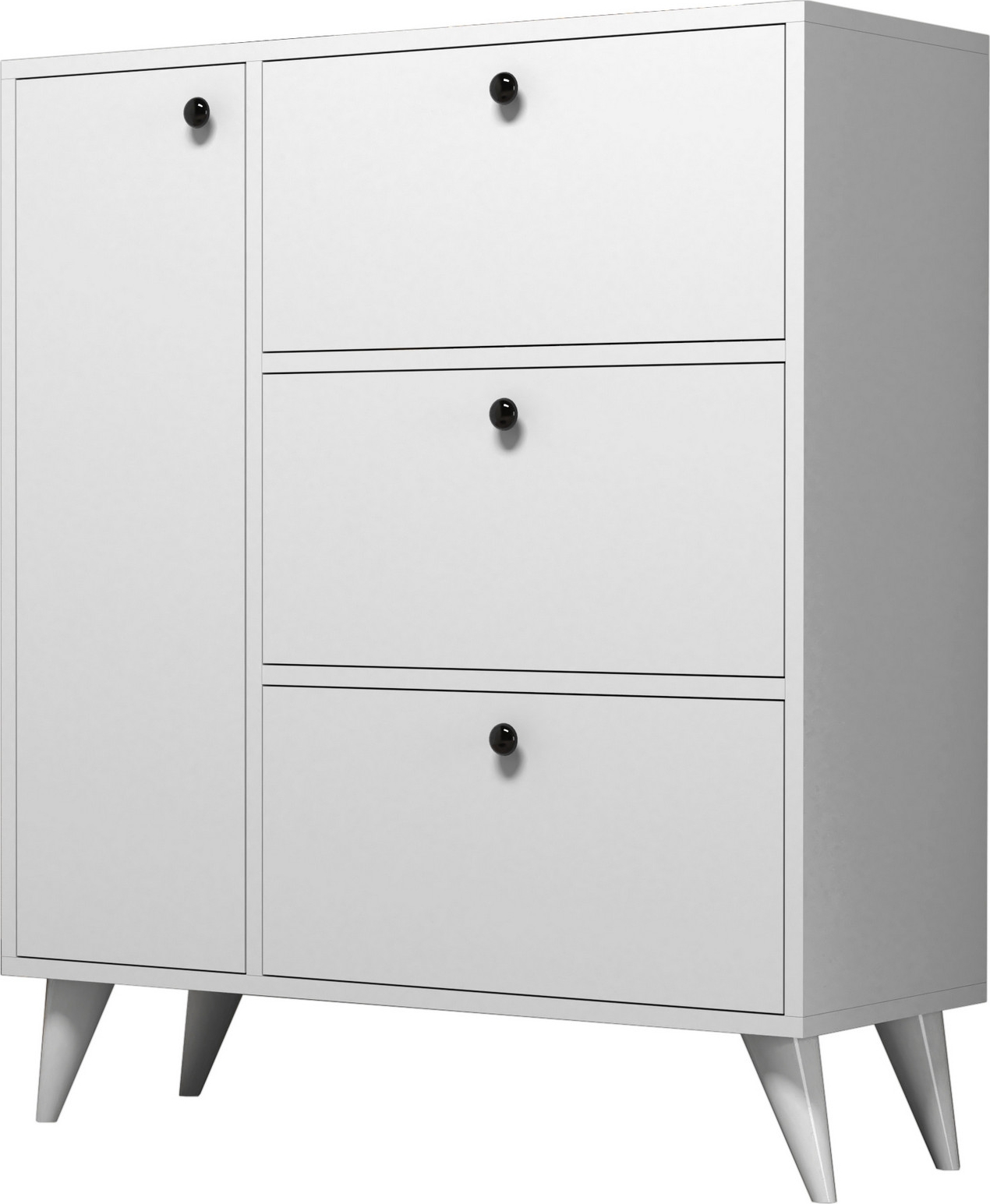 Bella skosk�p - Vit