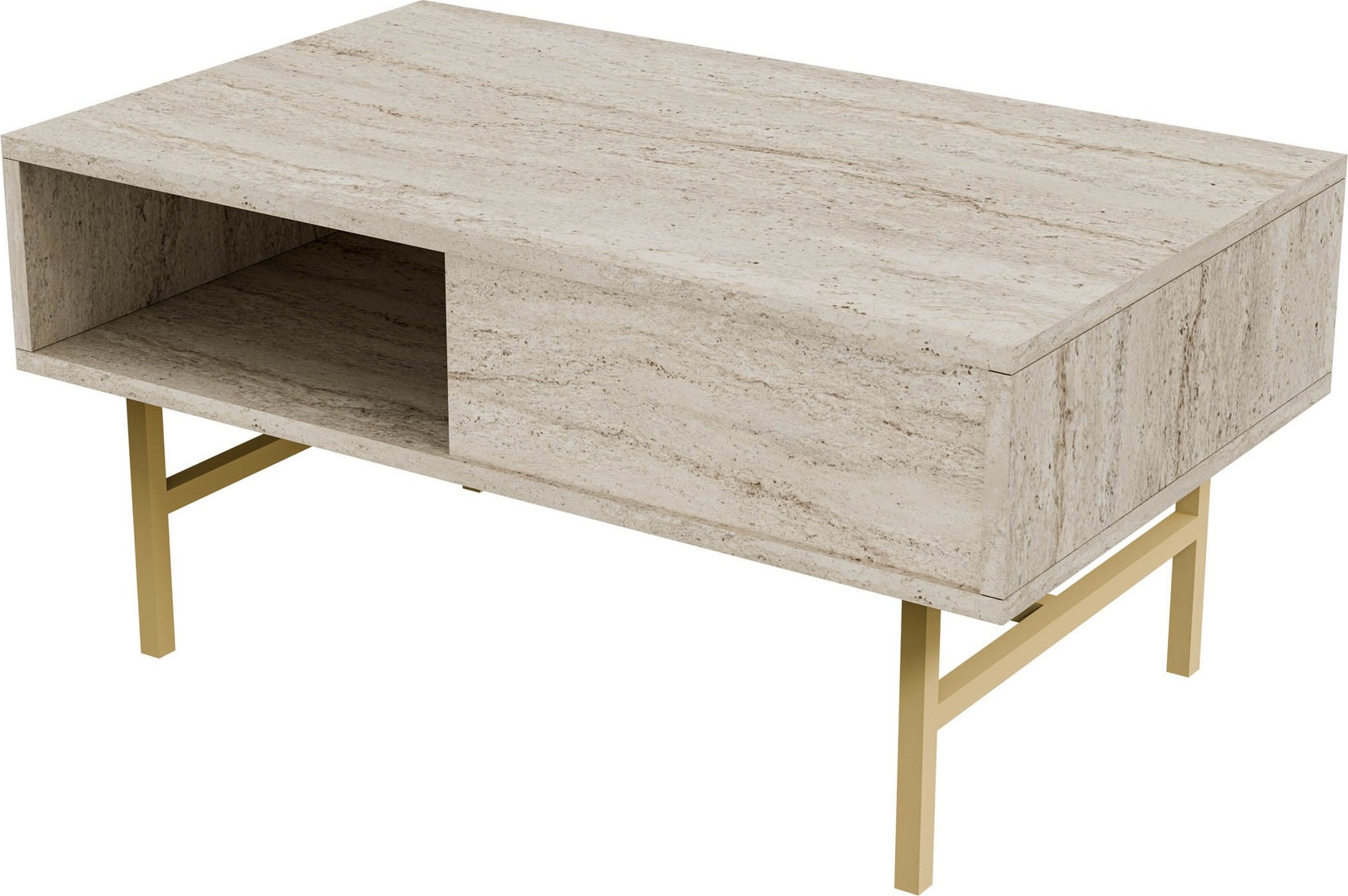 Diamond soffbord - Travertin