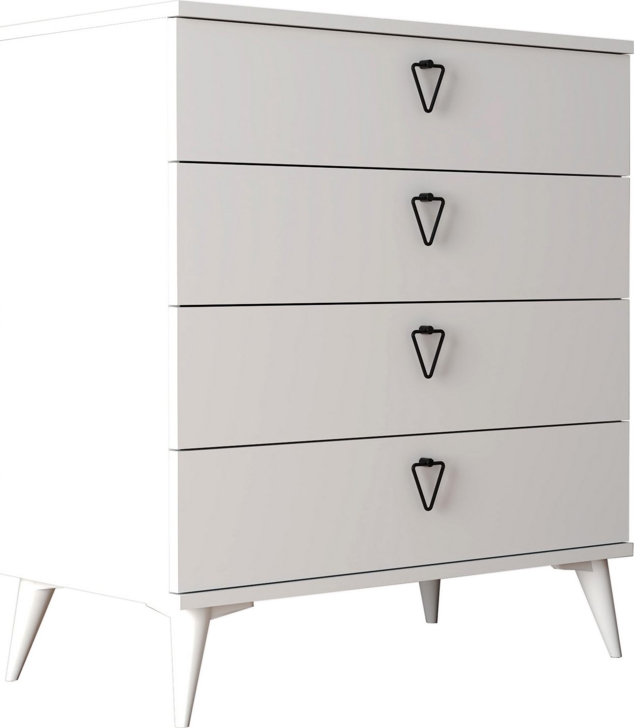 Versal ladekast - Wit