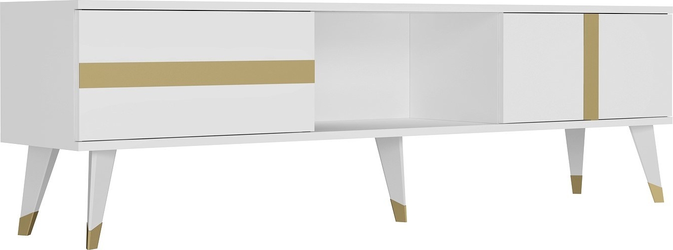 Vania mediabank - Wit/goud Vania mediabank - Wit/goud