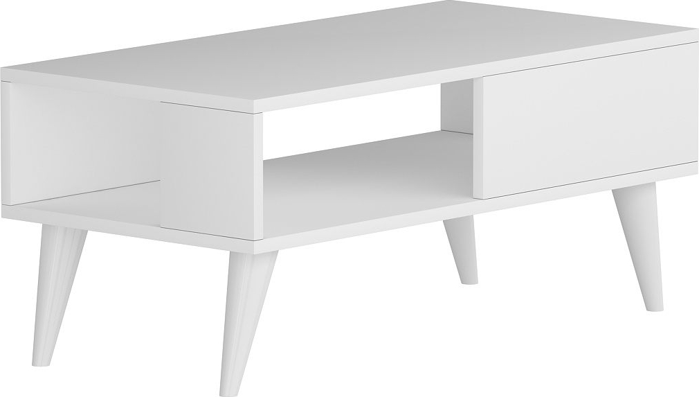 Saul salontafel 90 x 45 cm - Wit