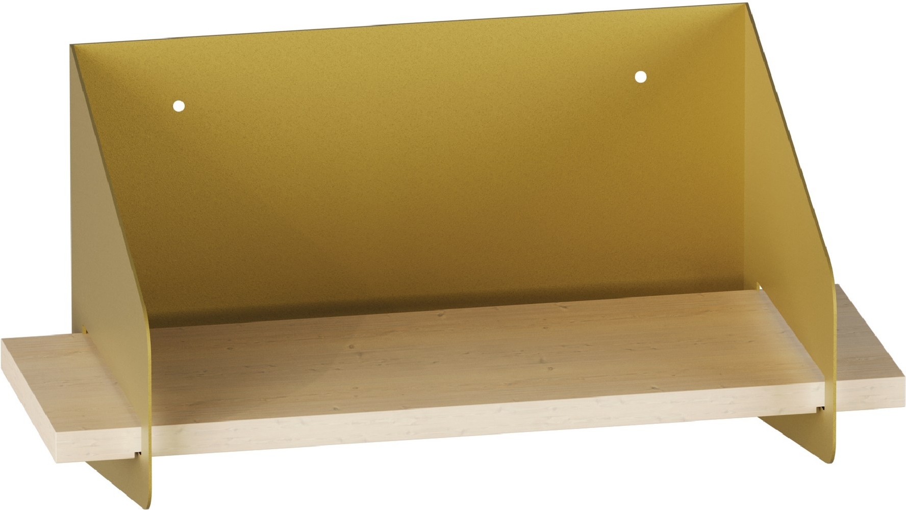 Brazo wandplank 40 x 19 x 20 cm - Goud