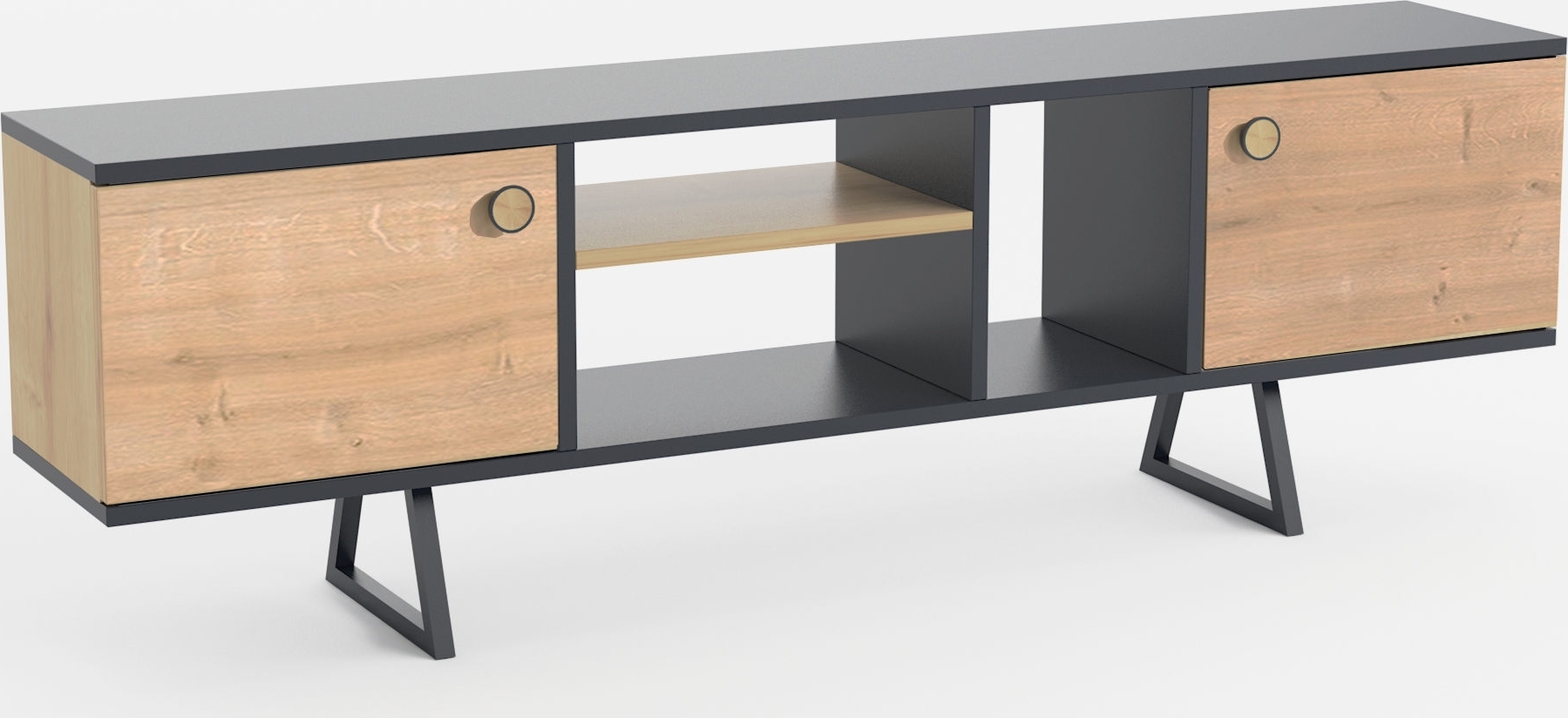 Sally TV-b�nk - Antracit/ek